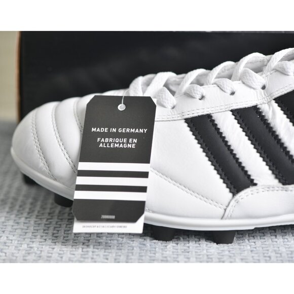 New! Size: 11.5 Men | adidas Copa Mundial FG Leather | White/Gold/Black | ID4050 main image 12